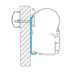 DOMETIC - ADAP PW-STANDARD FLAT-5x0.75M